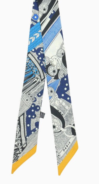 Twilly Scarf for Tote Bags | Handle Wrap Scarf Add-On for Canvas Bags | Purse Scarf Accessory