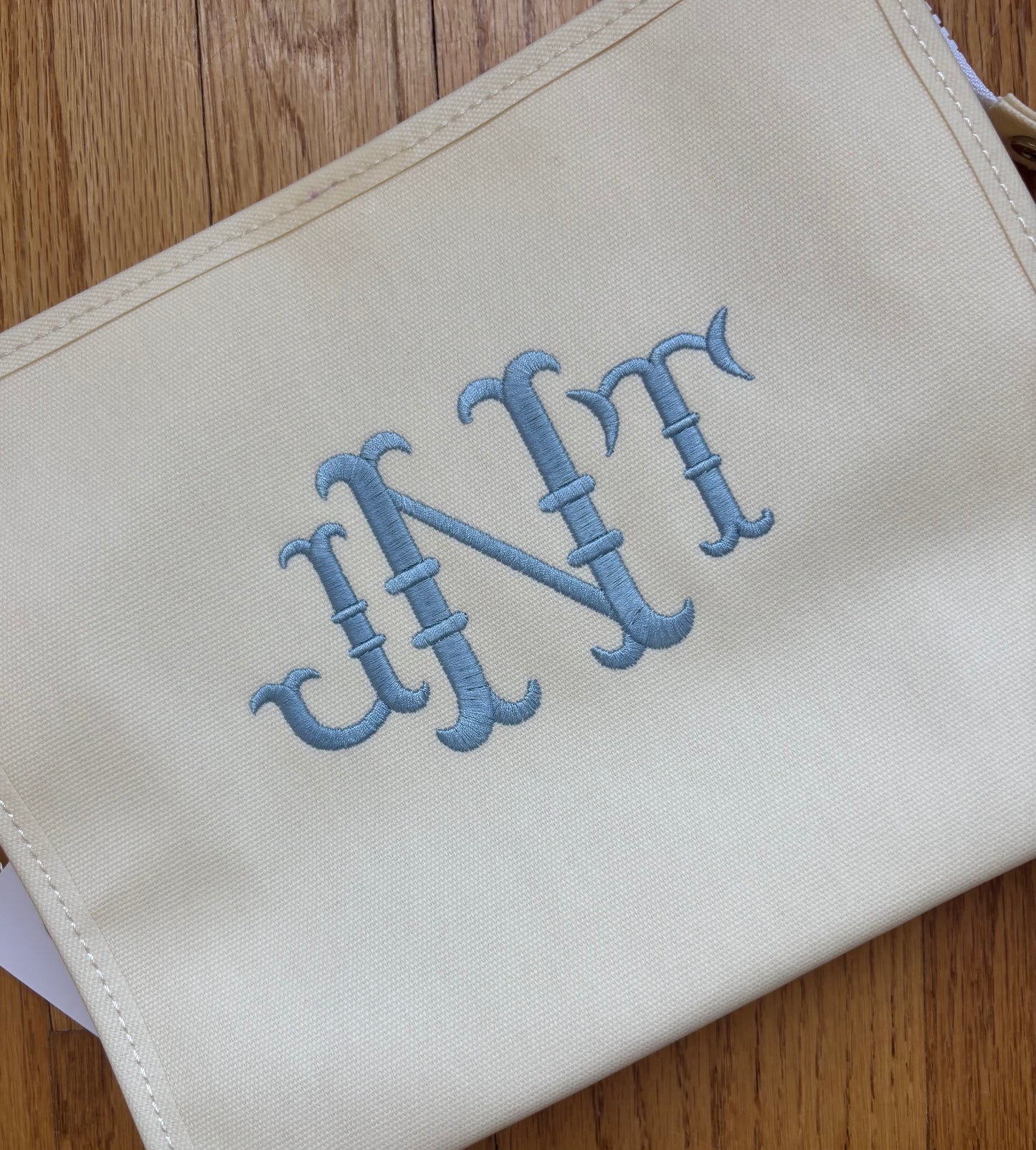 TRVL Medium Roadie Pouch | Personalized Monogram Cosmetic Bag | Multiple Patterns Available