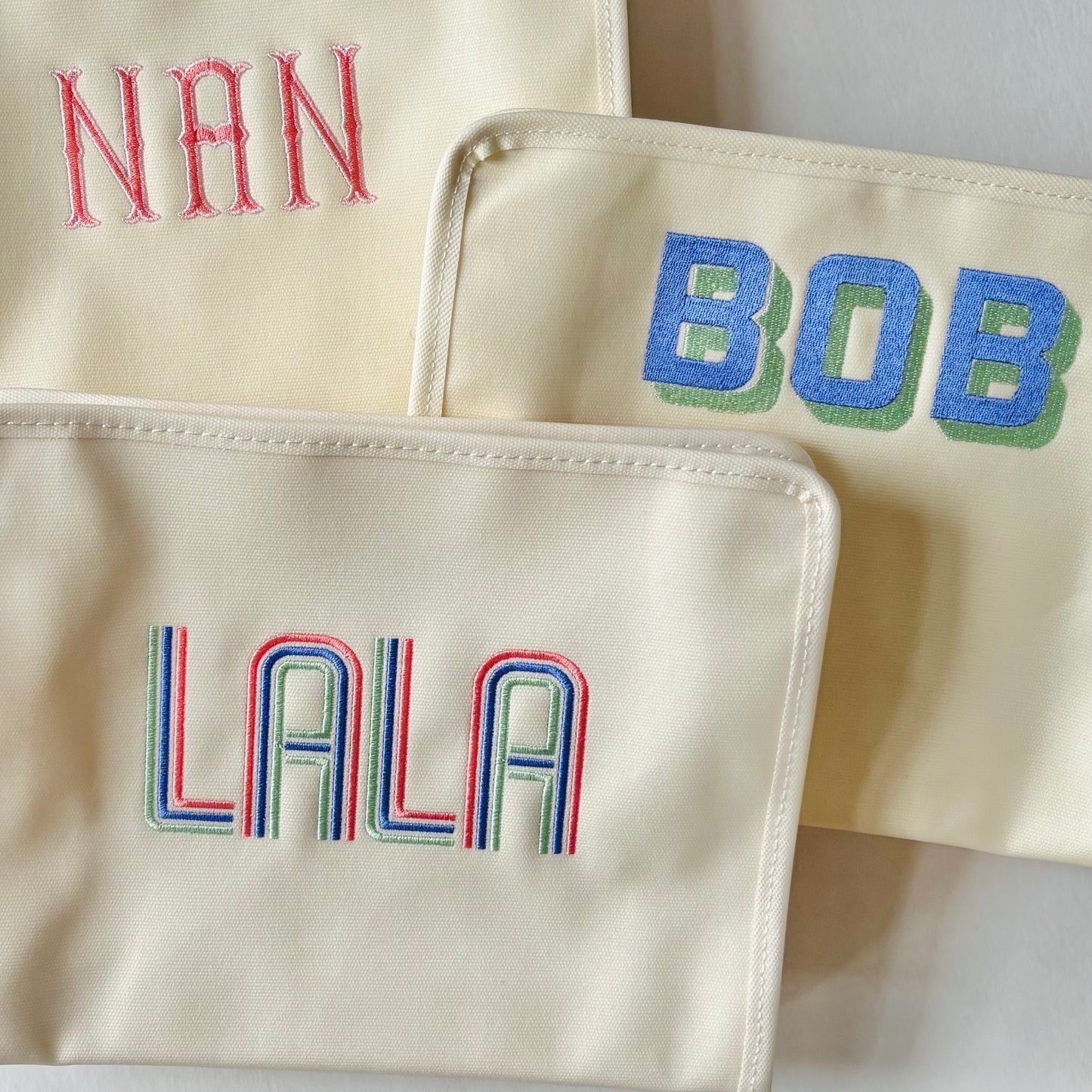 TRVL Medium Roadie Pouch | Personalized Monogram Cosmetic Bag | Multiple Patterns Available
