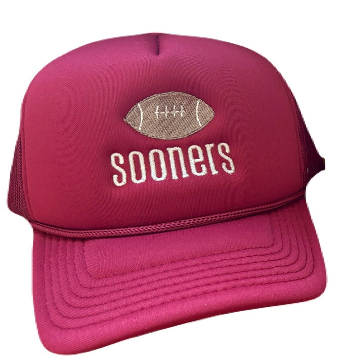 "Sooners” Football Youth Hat