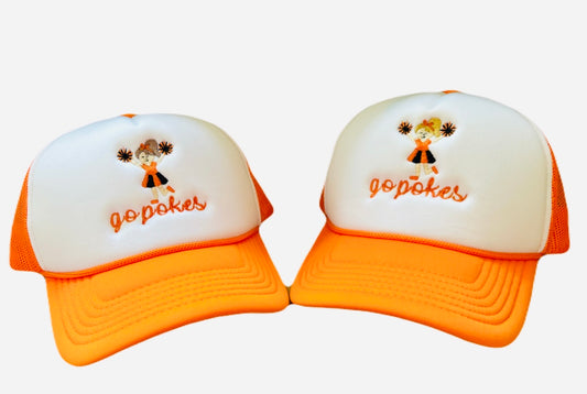 "Pokes” Cheerleader Youth Hat