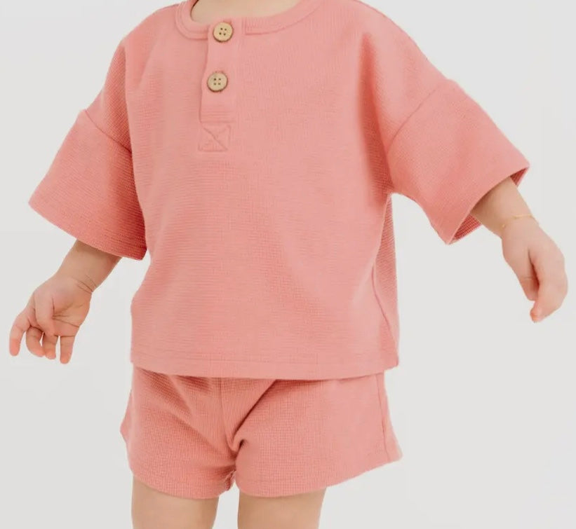 Waffle Slouchy Set Pre Order