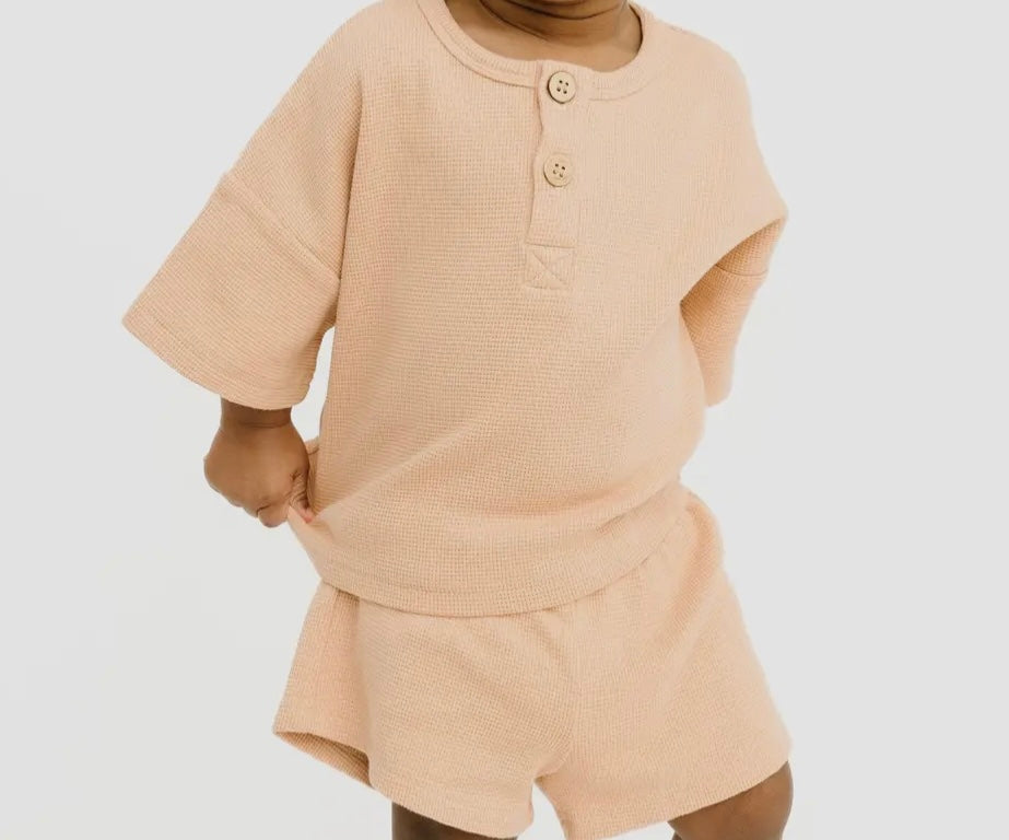 Waffle Slouchy Set Pre Order