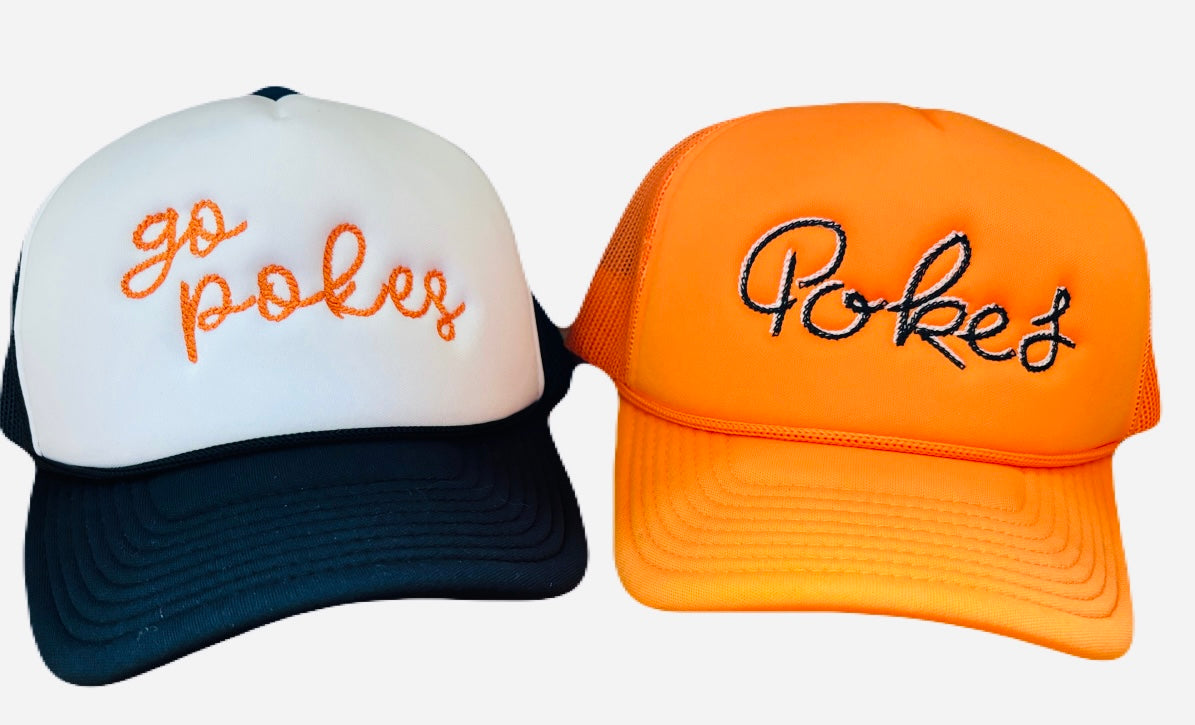 Script Pokes Hat “Pokes” Adult Hat – J. Dare Designs