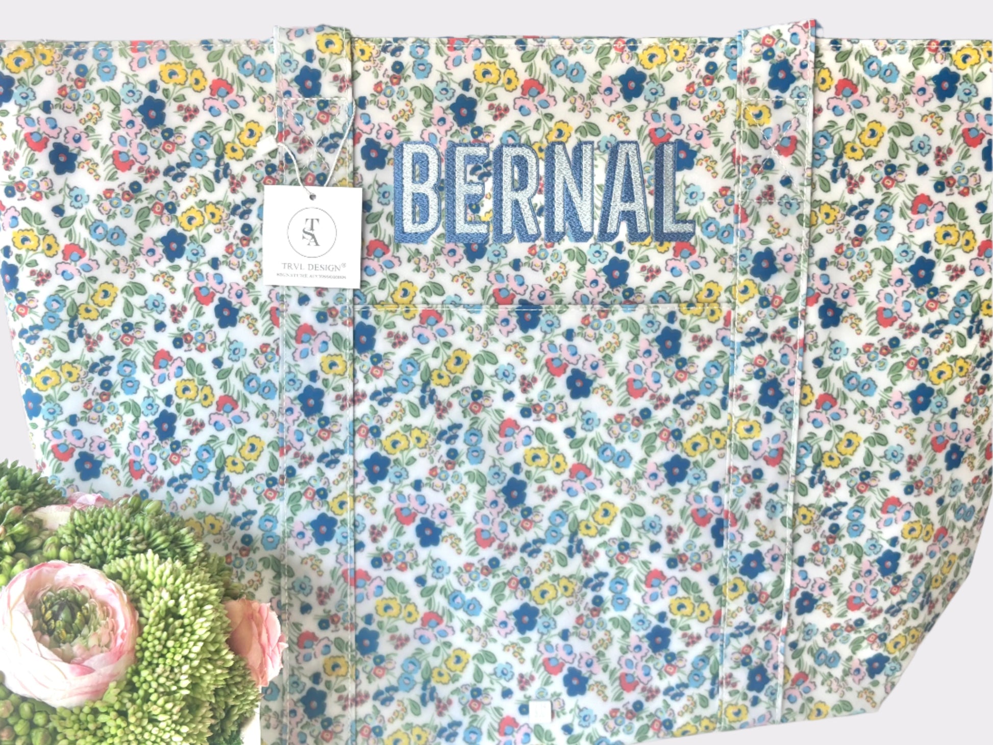 TRVL Design XL TOTE JUMBO POSIES